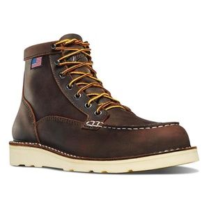 Danner Bull Run Moc Toe 6" Brown Boots
